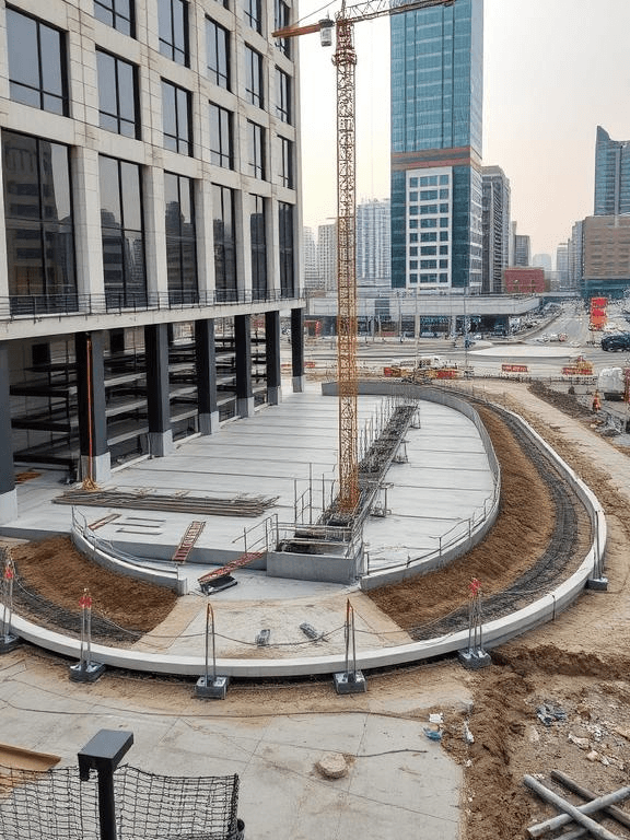 dallas texas industrial concrete project