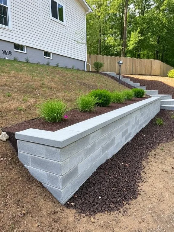 concrete geo wall