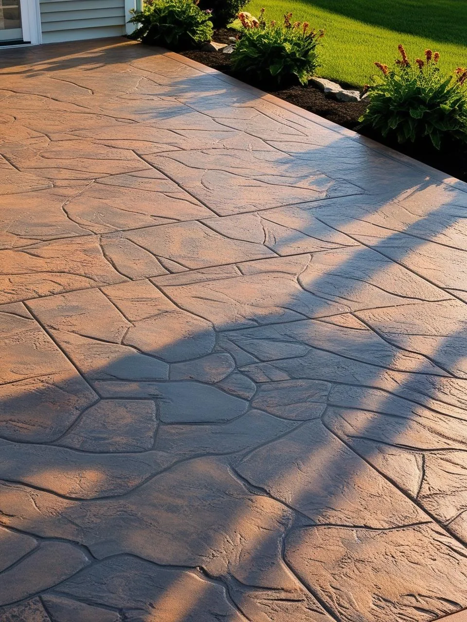 stamped concrete